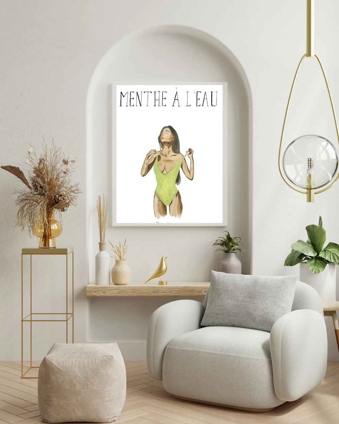 Menthe à l'eau Poster