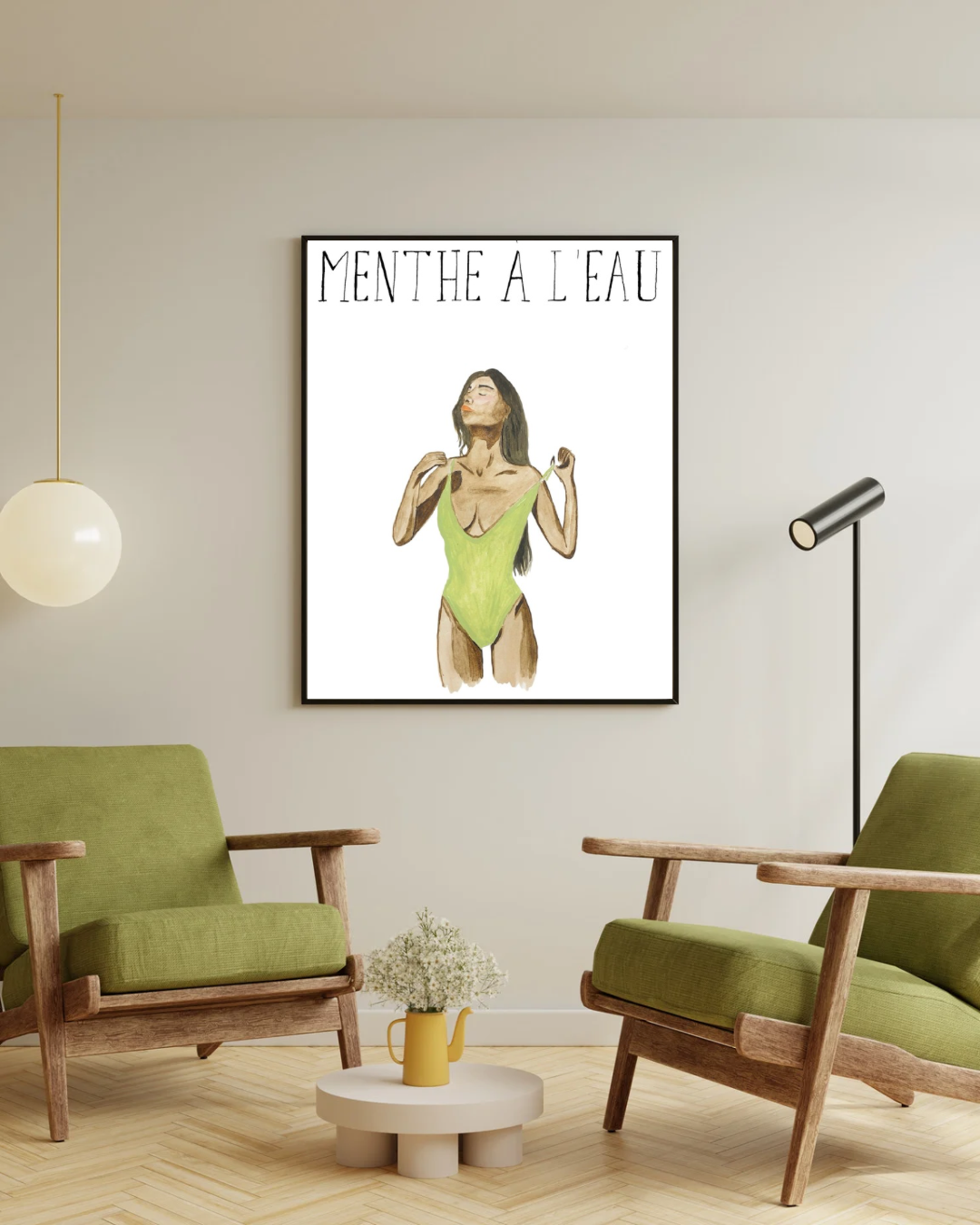 Menthe à l'eau Poster