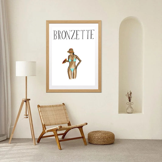 Affiche Bronzette
