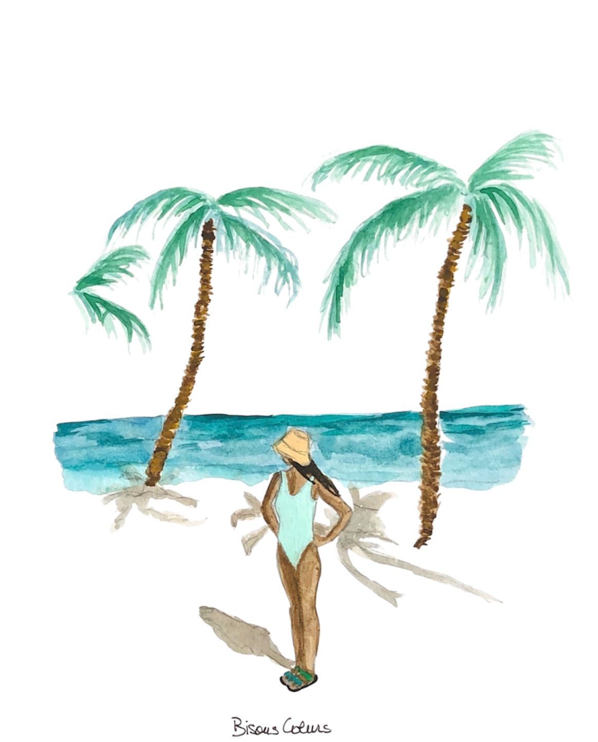 Carte postale tropical