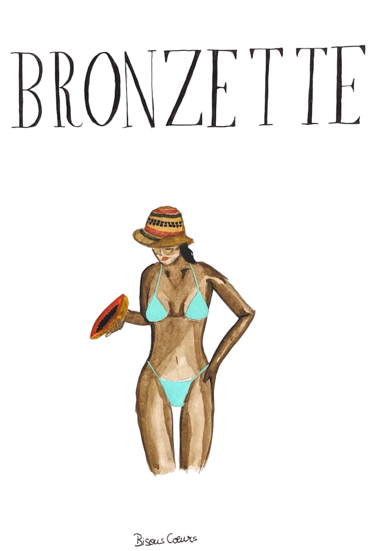 Affiche Bronzette