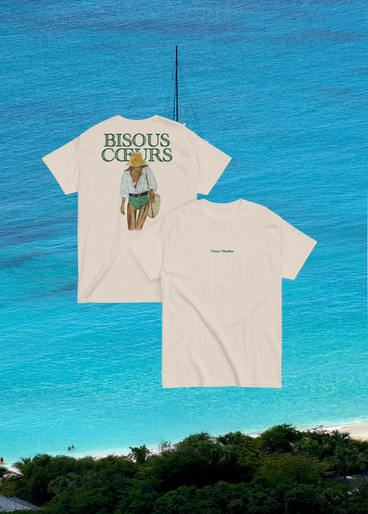 T-shirt Bisous Cœurs