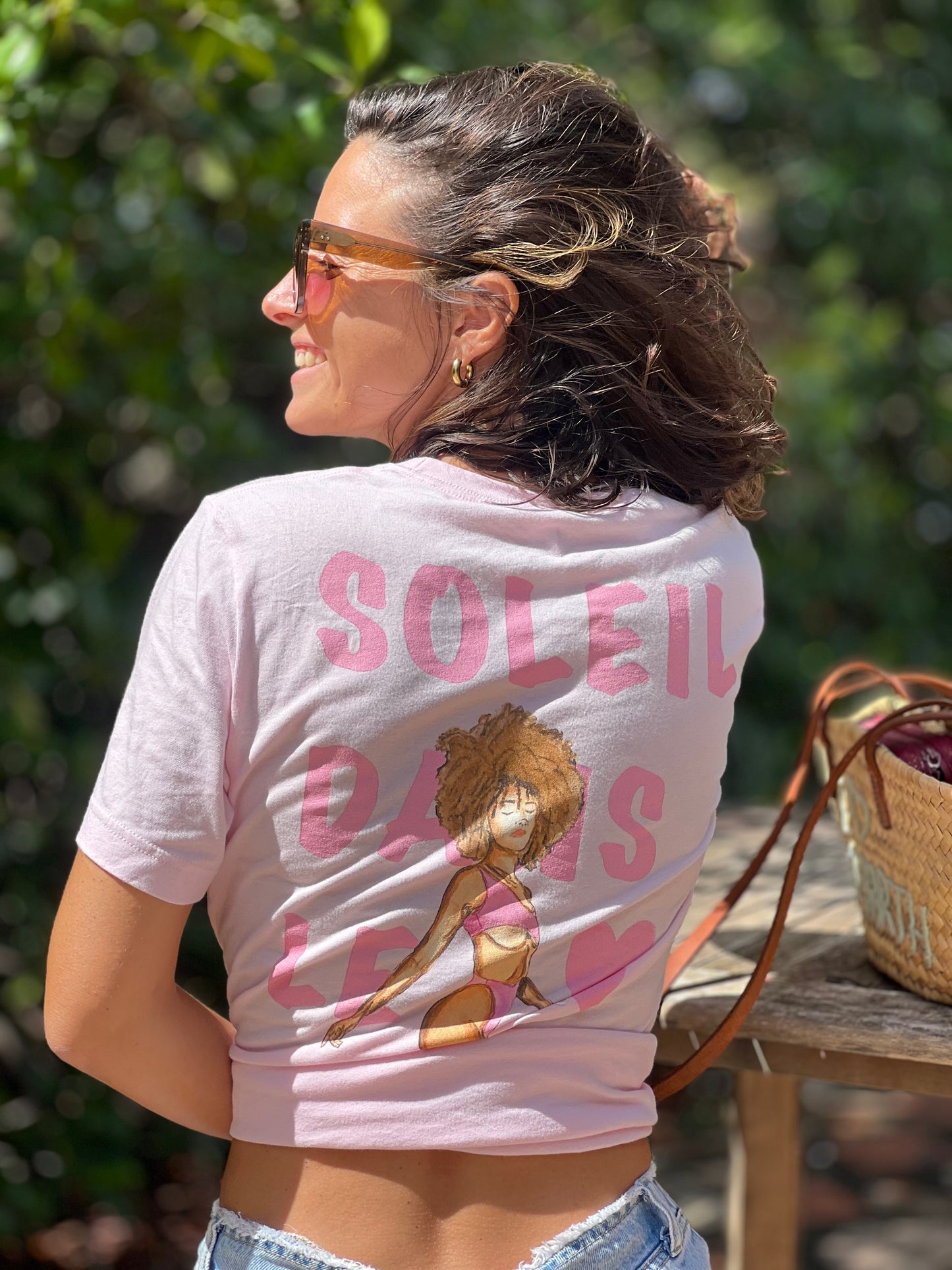 T-shirt SOLEIL DANS LE 🩷