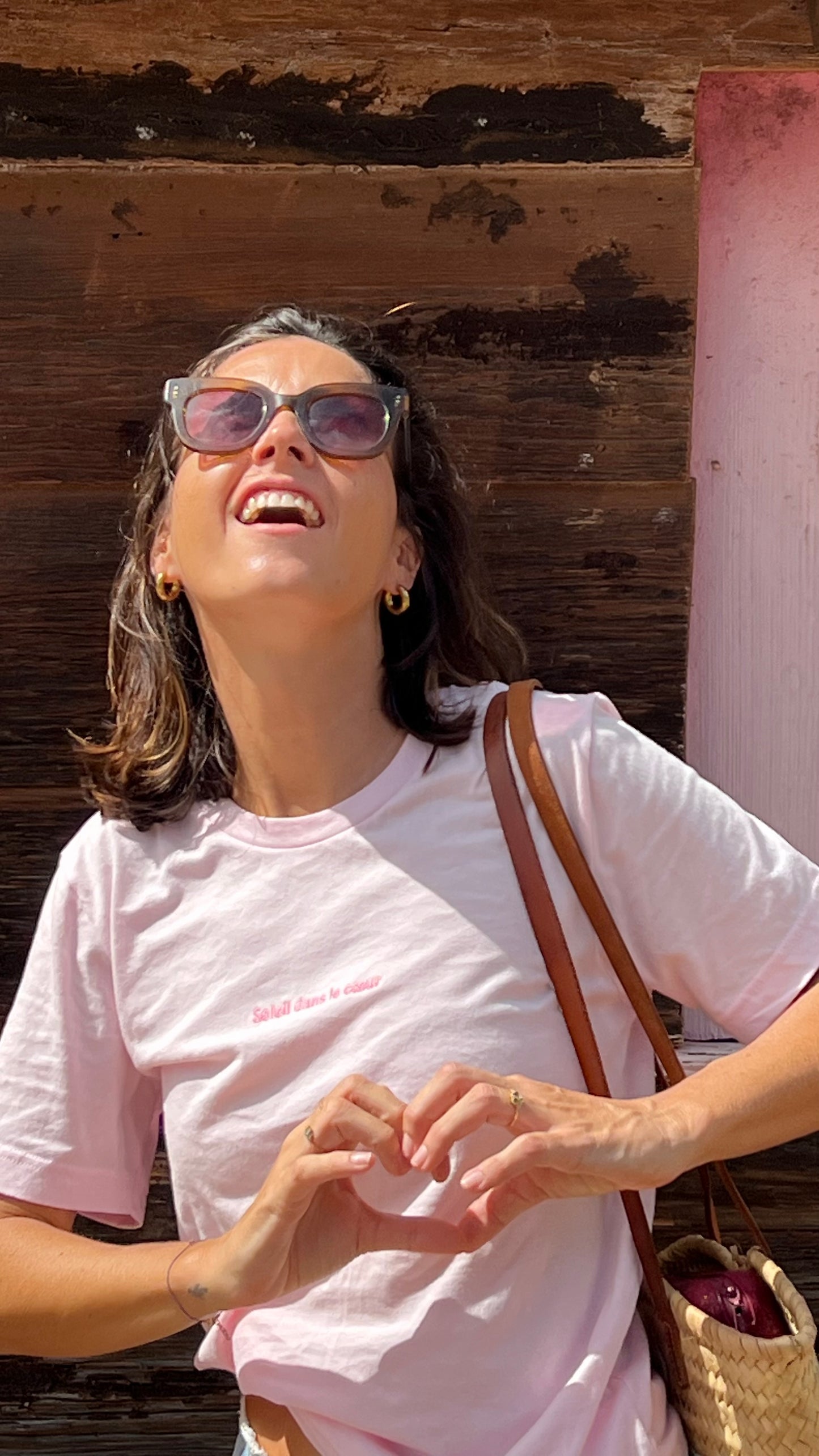 T-shirt SOLEIL DANS LE 🩷