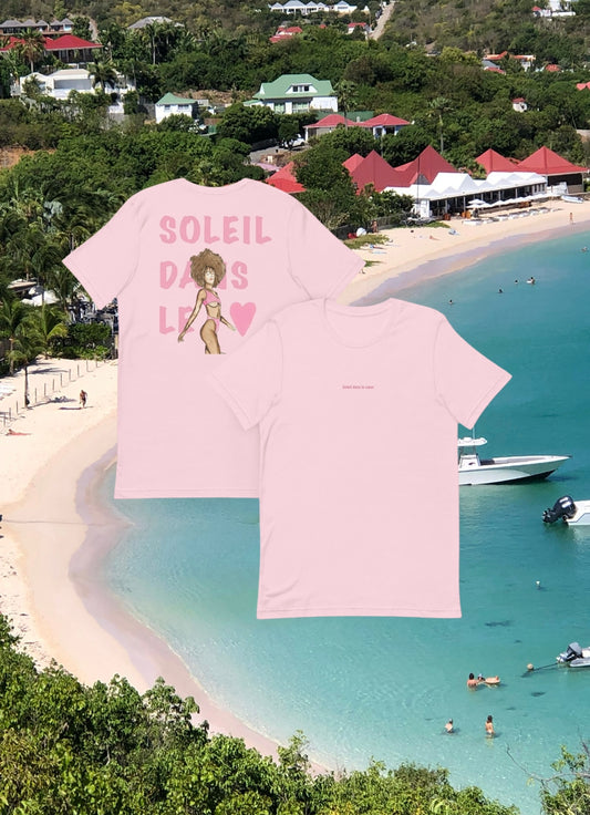 T-shirt SOLEIL DANS LE 🩷